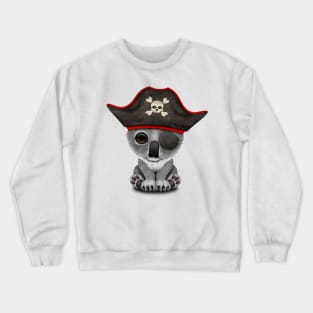 Cute Baby Koala Pirate Crewneck Sweatshirt